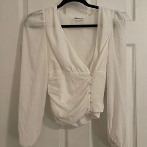 Trendy White blouse